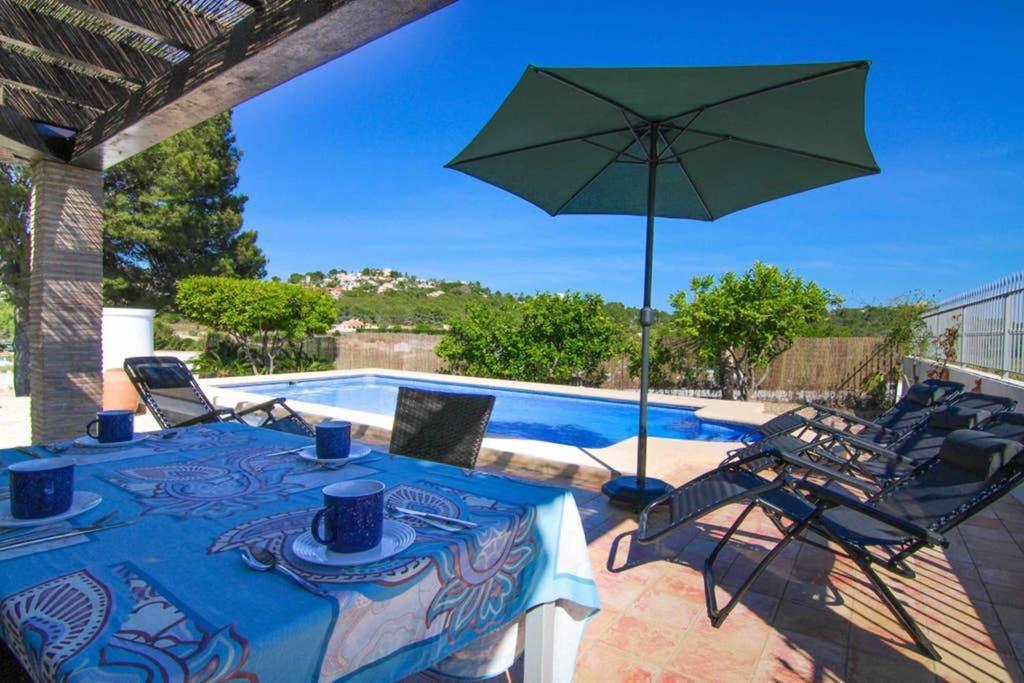 Chalet Con Piscina Privada En Calpe - Terrasala Casas de Torrat Kültér fotó